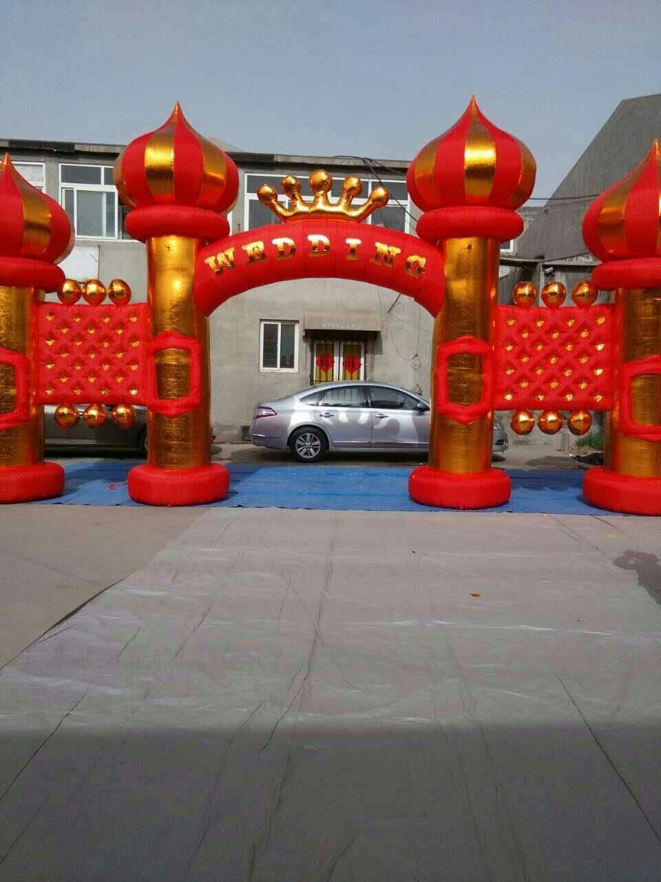 锦山镇结婚庆典拱门